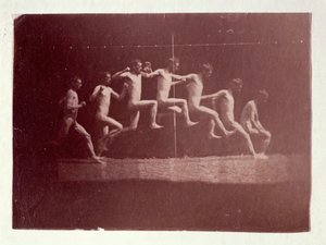 Marey Wheel Fotografias de George Reynolds, 1884. de Thomas Eakins