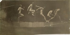 Marey Wheel Photographs of George Reynolds, 1884. de Thomas Eakins