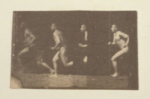Marey Wheel Fotografias de Thomas Eakins, 1884. de Thomas Eakins