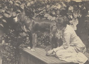 [Margaret Eakins e Harry] de Thomas Eakins