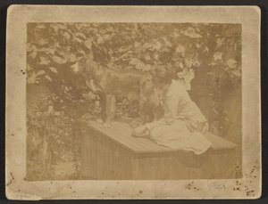 [Margaret Eakins e Harry] de Thomas Eakins