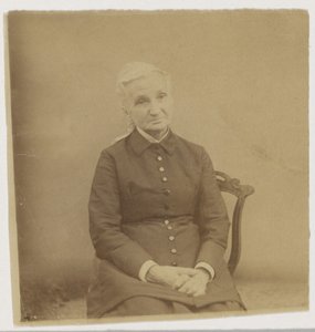 Retrato de uma mulher idosa sentada de Thomas Eakins