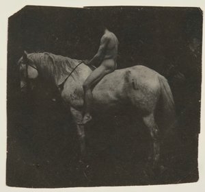 Cavalo Billy de Samuel Murray Astride Eakins, c. 1892. de Thomas Eakins