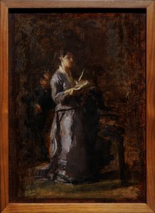 Estudo para «Canção patética» de Thomas Eakins