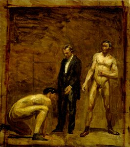Estudo para «Taking the Count» de Thomas Eakins