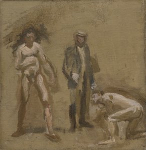 Levar o Conde, estudar de Thomas Eakins