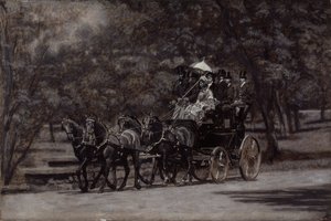 O Fairman Rogers Four-In-Hand (Uma Manhã de Maio no Parque) de Thomas Eakins