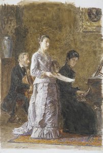 A Canção Patética, 1881. de Thomas Eakins