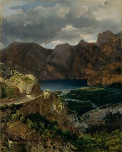 Vista do Lago de Garda de Thomas Ender