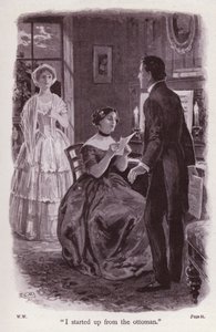 Ilustração para The Woman In White by Wilkie Collins (litho)