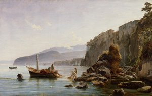 Pescadores em Sorrento de Thomas Fearnley