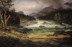 Labrofossen perto de Kongsberg