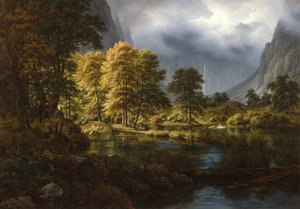 A caça perto de Königssee