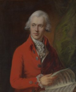 Charles Rousseau Burney 1747-1819, ca. 1780 de Thomas Gainsborough