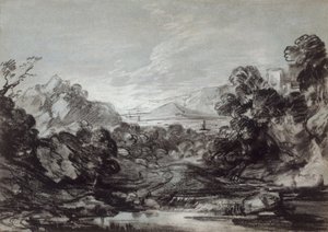 Vista Costeira de Thomas Gainsborough