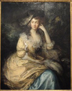 Frances Susanna, Lady de Dunstanville, de Thomas Gainsborough, c. 1786 - Galeria de Arte Corcoran - DSC01332 de Thomas Gainsborough