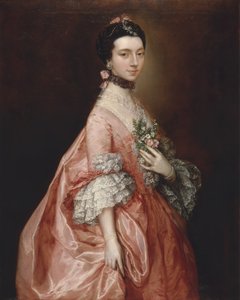Mary Little, mais tarde Lady Carr, ca. 1765. de Thomas Gainsborough