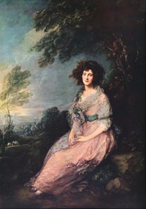 Sra. Richard Brinsley Sheridan, 1785-1787 de Thomas Gainsborough
