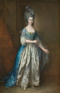 Retrato da Sra. William Villebois de Thomas Gainsborough