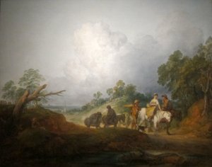 Regresso do mercado de Thomas Gainsborough
