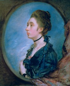 A Filha dos Artistas Margaret, c1772 de Thomas Gainsborough