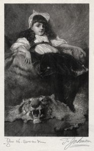 Retrato de uma criança de Thomas George Johnson