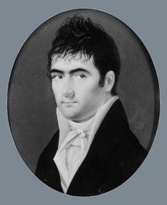 Auto-retrato, c. 1805. de Thomas Gimbrede