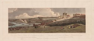 Uma seleção das vinte das vistas mais pitorescas de Paris: Vista do Palace Terrace, 1803. de Thomas Girtin
