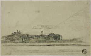 Castelo na costa de Thomas Girtin