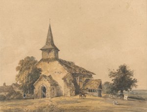 Igreja da Capela, Surrey de Thomas Girtin
