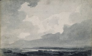 Moorland View, c1800 de Thomas Girtin