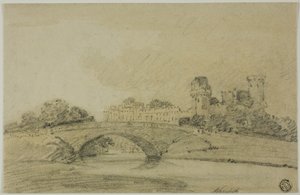 Castelo de Warwick de Thomas Girtin