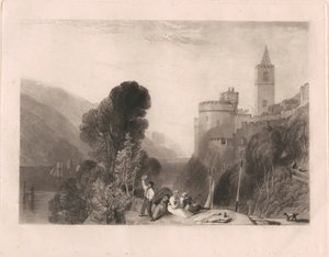 Castelo de Dartmouth, no Rio Dardo