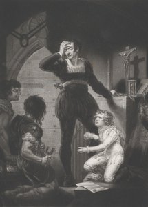 Príncipe Arthur e Hubert Shakespeare, Rei João, Ato 4, Cena 1, 1823-24.