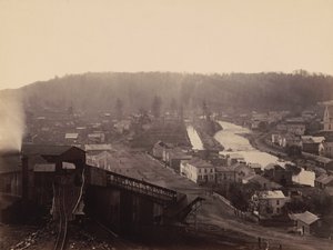 Archbald, Del.  Hudson Canal Co.,c. 1863-1865 (foto) de Thomas H. Johnson