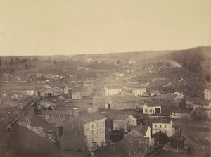 Honesdale, Secção 3, Del.  Hudson Canal Co.,c. 1863-1865 (foto)
