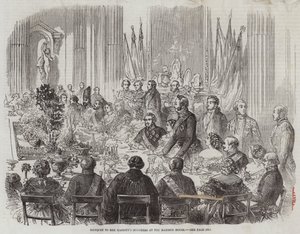 Banquete para os ministros de Sua Majestade na Mansion House de Thomas Harrington Wilson