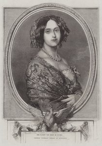 Sua Majestade a Rainha da Prússia, coroada ontem (sexta-feira) em Konigsberg de Thomas Harrington Wilson