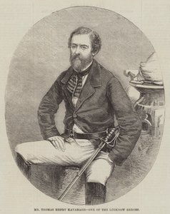 Sr. Thomas Henry Kavanagh, um dos heróis de Lucknow de Thomas Harrington Wilson