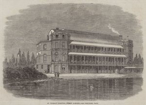 Hospital St Thomas, Jardins Surrey de Thomas Harrington Wilson
