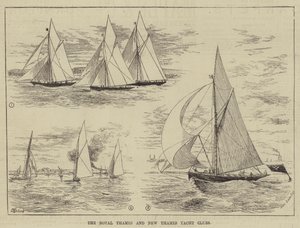 O Royal Thames e o New Thames Yacht Clubs de Thomas Harrington Wilson