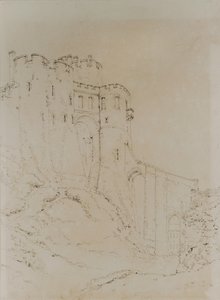 Castelo de Dover de Thomas Hearne