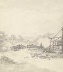 Descarga de escoras de fossa em Coalbrookdale de Thomas Hearne