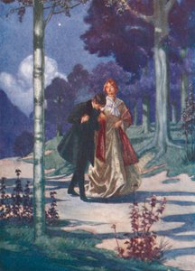 Edvard Grieg: Wood-Wandering (litografia a cores)