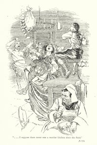 Ilustração para A Sentimental Journey de Laurence Sterne (litografia) de Thomas Heath Robinson