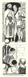 Discurso de Paulo da Escada (litografia) de Thomas Heath Robinson