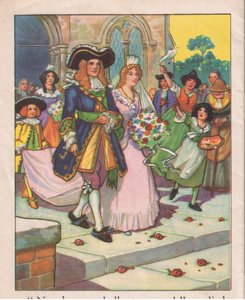 O casamento (litografia) de Thomas Heath Robinson