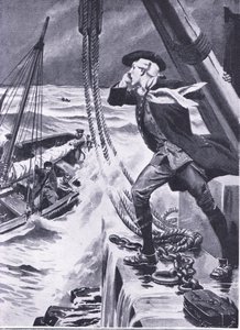 Para iluminar um caminho para o mar: Smeaton, ilustração do "Cassell