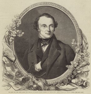 O Honrado Senhor Lord John Russell, MP, Ministro da Inglaterra na Conferência de Viena, 1855