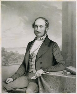 Príncipe Albert (1819-61), de &39;Retratos de Membros Honorários do Museu de Ipswich&39;, publicado por George Ransome, 1851 (litografia)